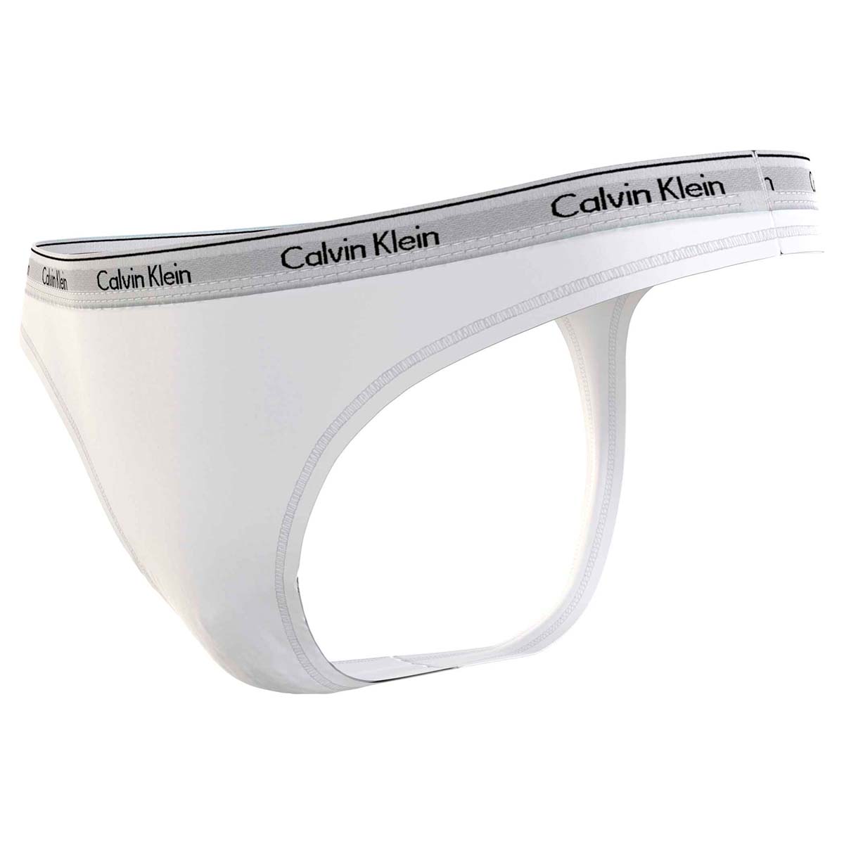 Calvin Klein Icon Logo g-streng, hvid - 000QD5043E - 100 - Classic White