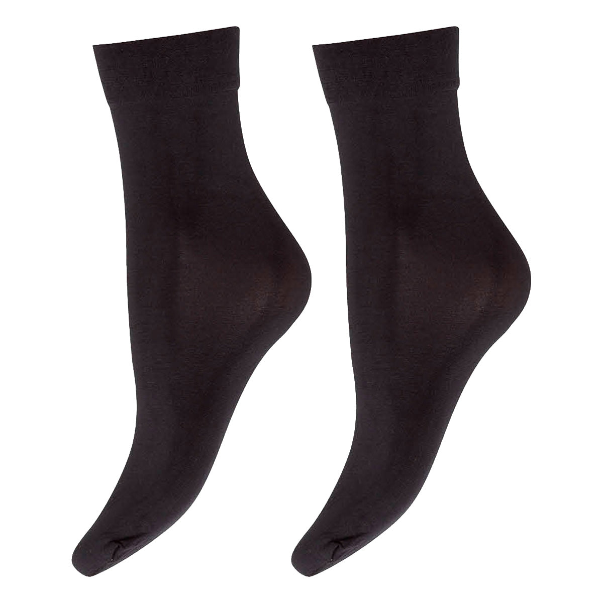 Decoy 60 Denier 2-pak strømper, sort - 9-37889-0 - 1100 - Black