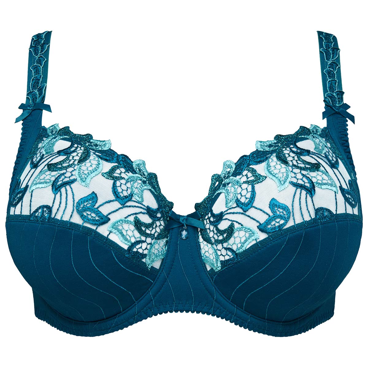 PrimaDonna Deauville full-cup BH, blå - 0161810-11/15 - PEA - Peacock