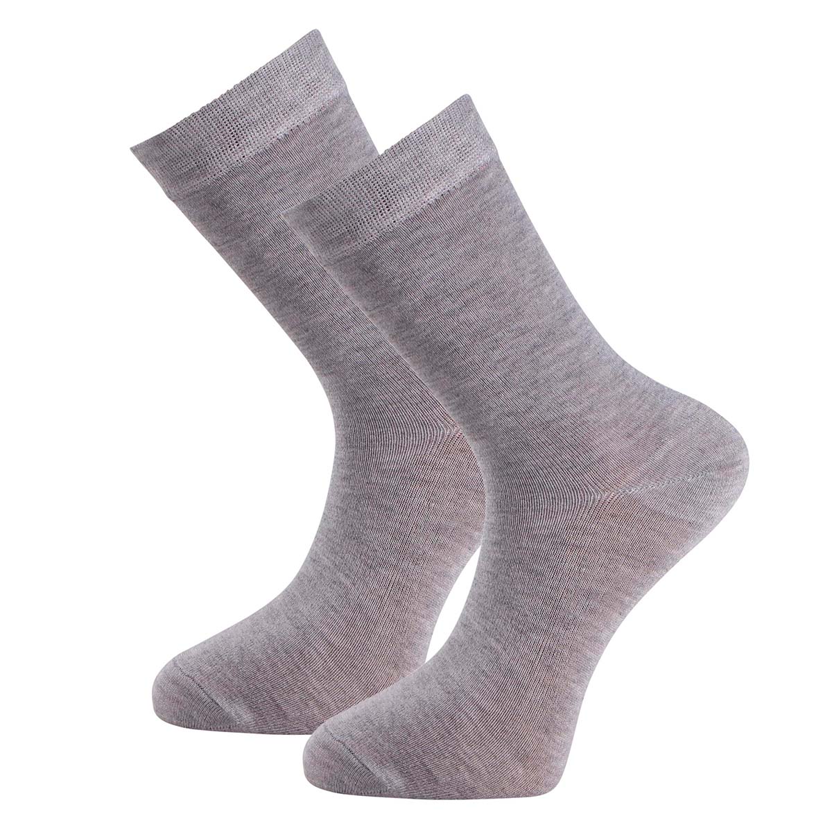 Trofé 2-pak bambusstrømper, grå - 02400 - 2200 - Grey
