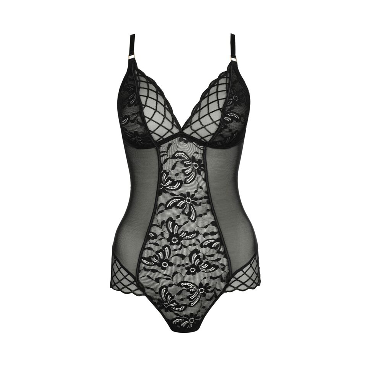 Marie Jo Aven bodystocking, sort - 0402910 - ZWA - Black