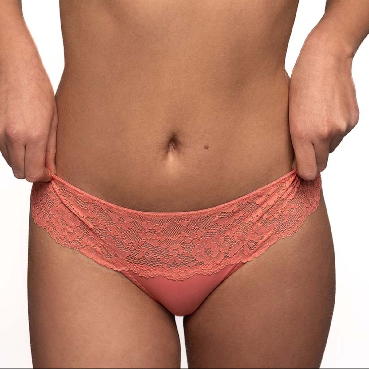 After Eden Daisy g-streng, orange - 10.35.7007 - 047 - Silken Coral