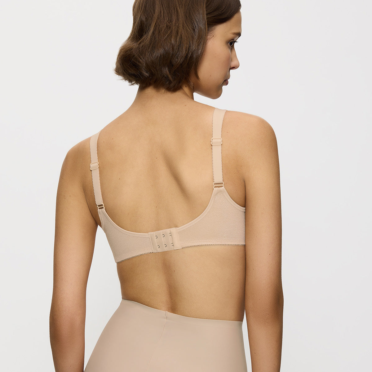 Triumph Doreen + Cotton 01 N BH uden bøjle, beige - 10004928 - 0026 - Skin