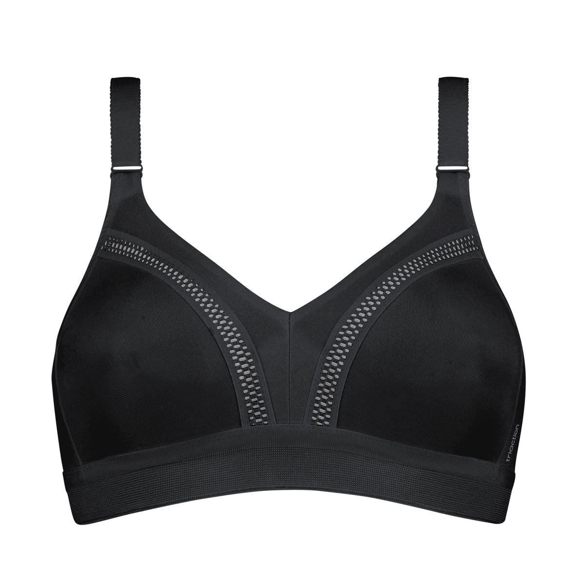 Triumph Triaction Workout N sports BH, sort - 10006486 - 0004 - Black