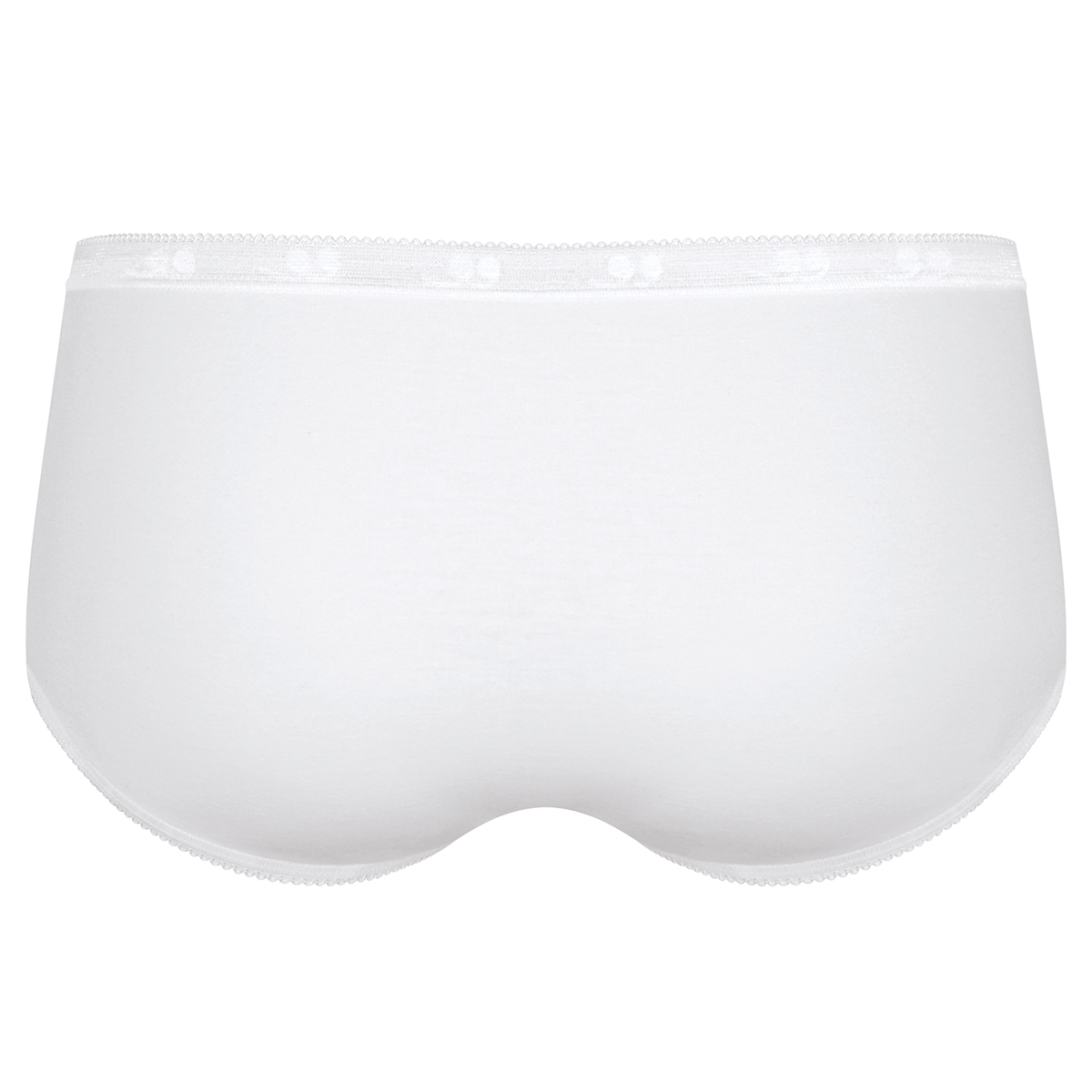 Sloggi Basic+ 3-Pack midi trusse, hvid - 10007657 - 0003 - White