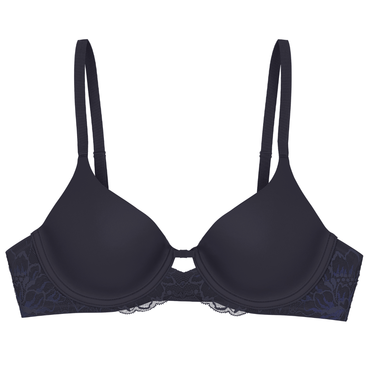 Triumph Amourette Charm T WHP01 BH med bøjle, blå - 10214459 - 00JO - Ink Gray