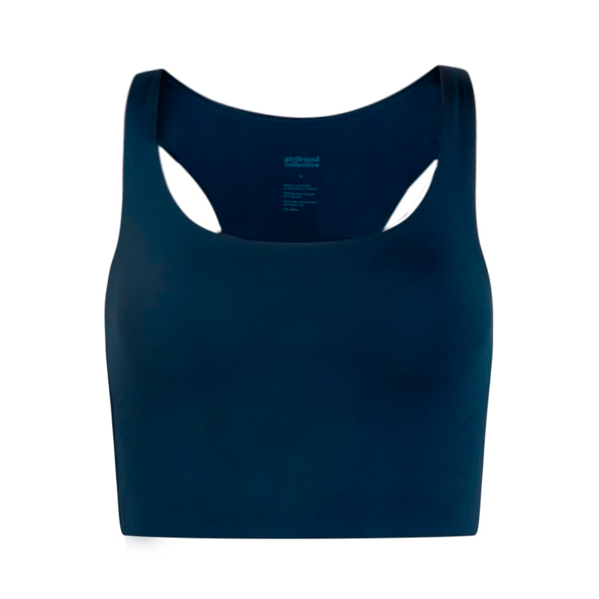 Girlfriend Collective Paloma sports BH, blå - 1002 - Midnight - Midnight
