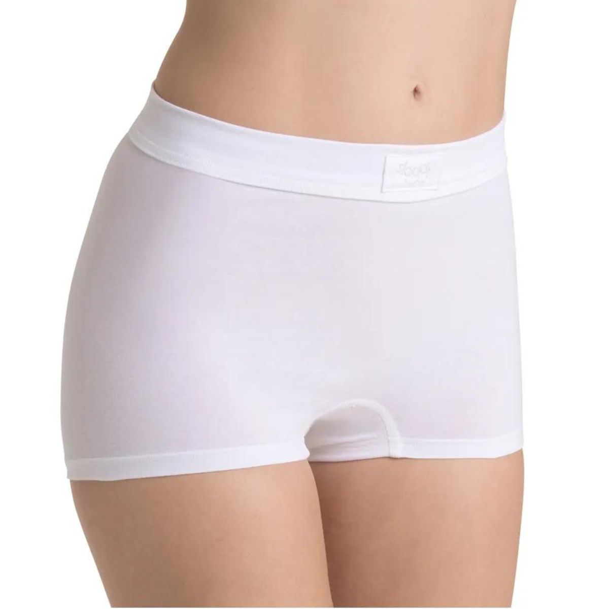 Sloggi Double Comfort Short maxi trusse, hvid - 10022496 - 0003 - White