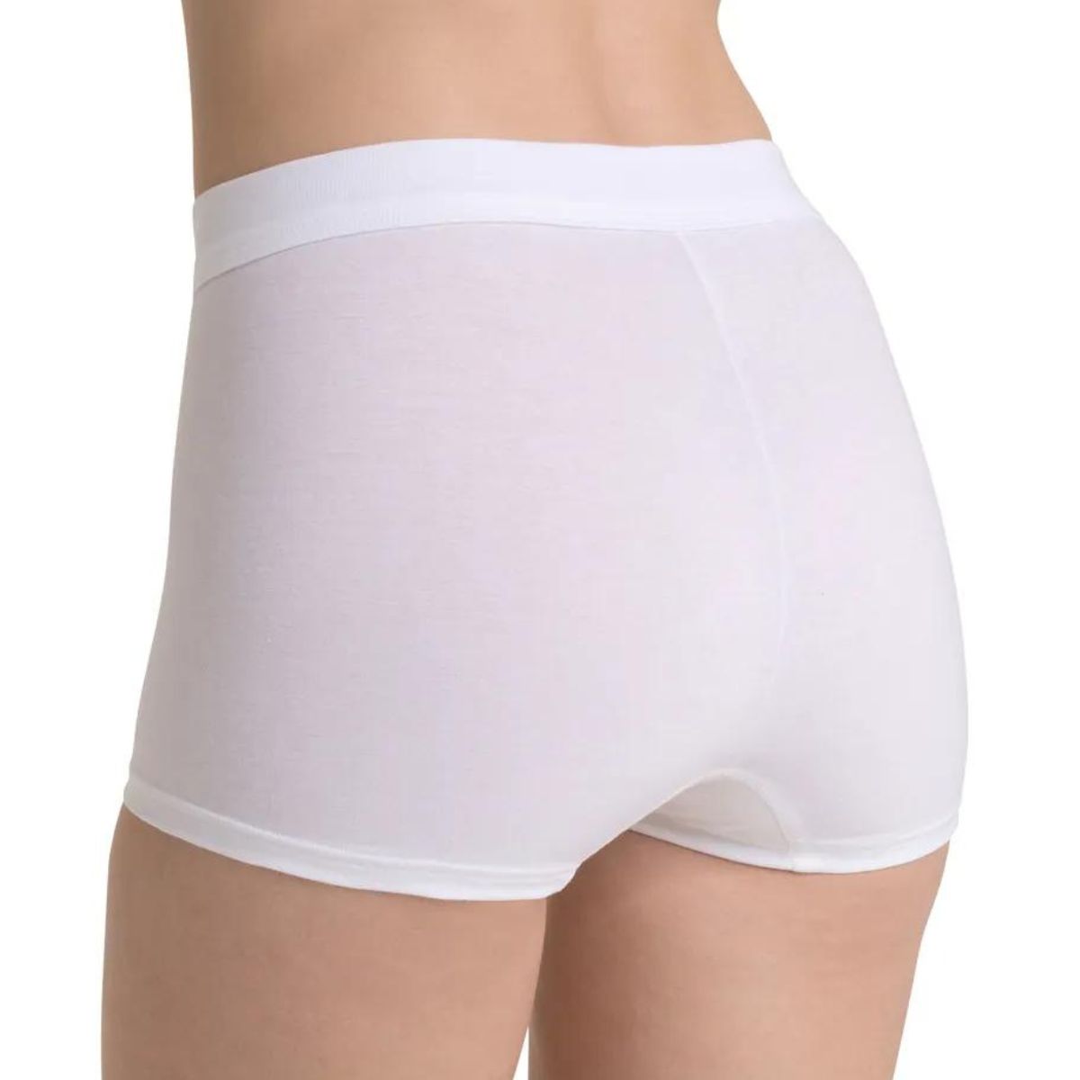 Sloggi Double Comfort Short maxi trusse, hvid - 10022496 - 0003 - White