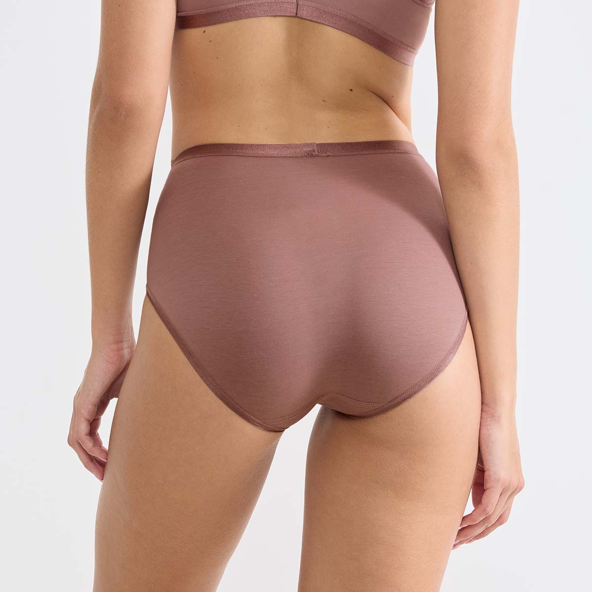 Sloggi Romance maxi trusse, rosa - 10031897 - 1141 - Cacao