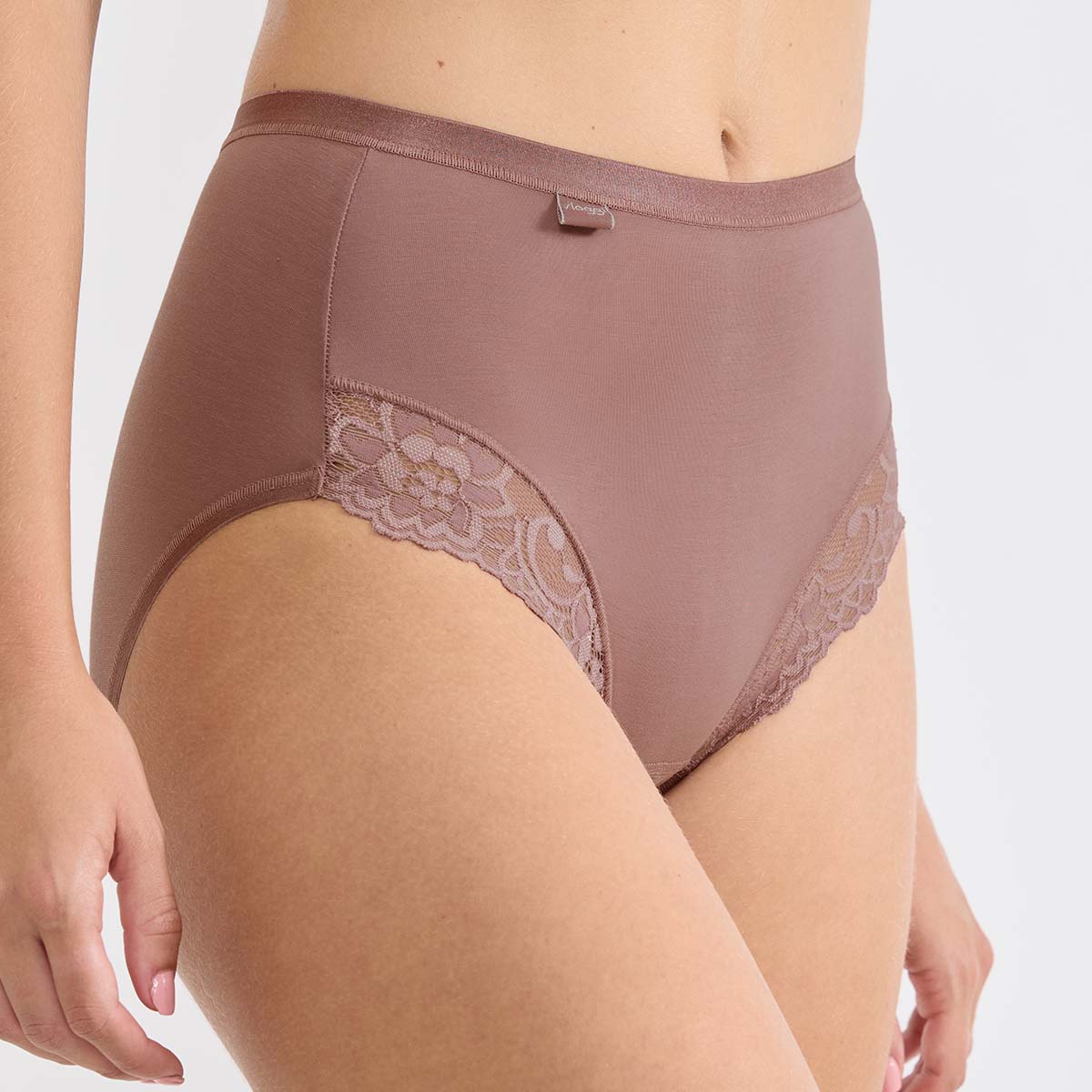 Sloggi Romance maxi trusse, rosa - 10031897 - 1141 - Cacao