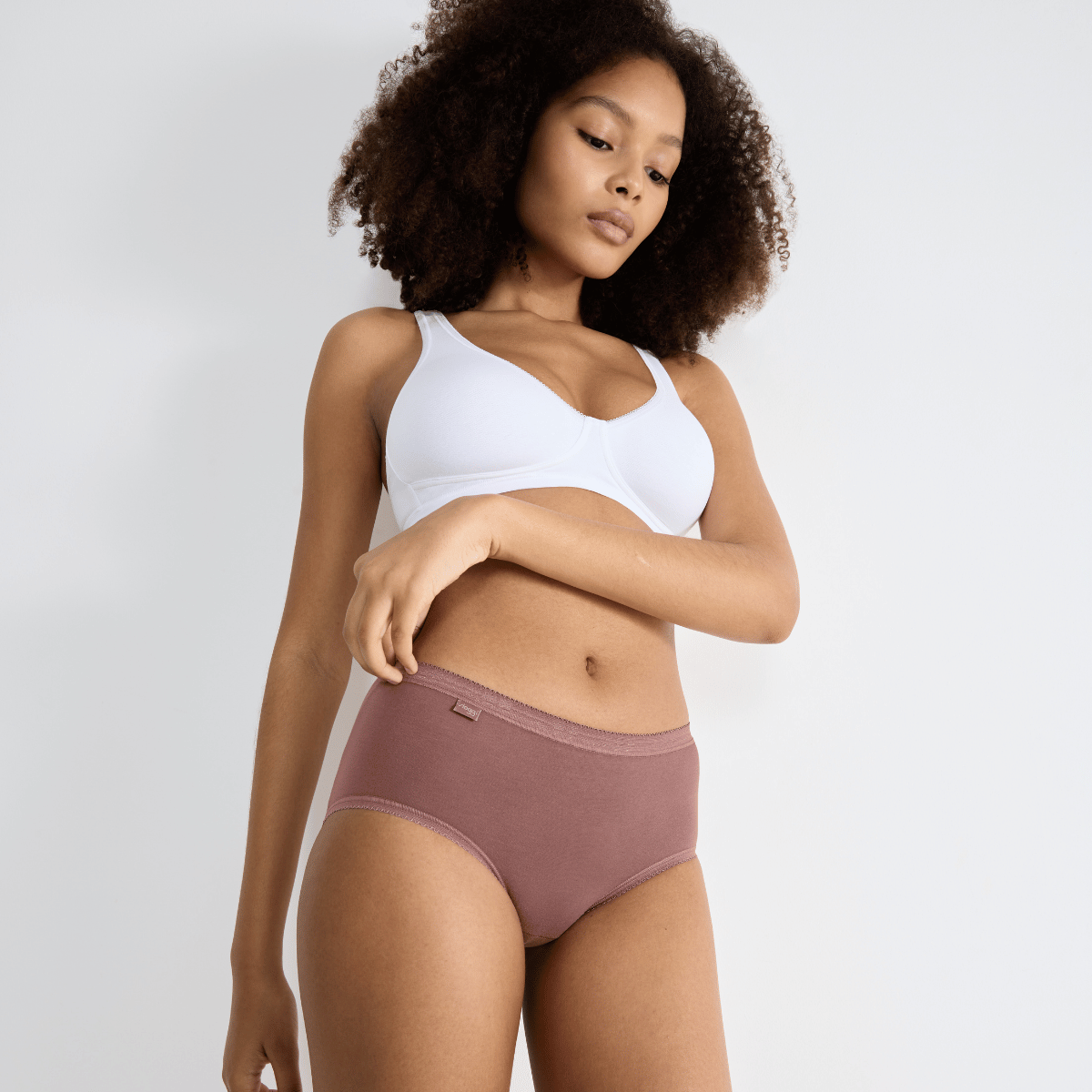 Sloggi Basic+ 3-pak midi trusse, multi - 10107163 - V016 - Multiple Colours