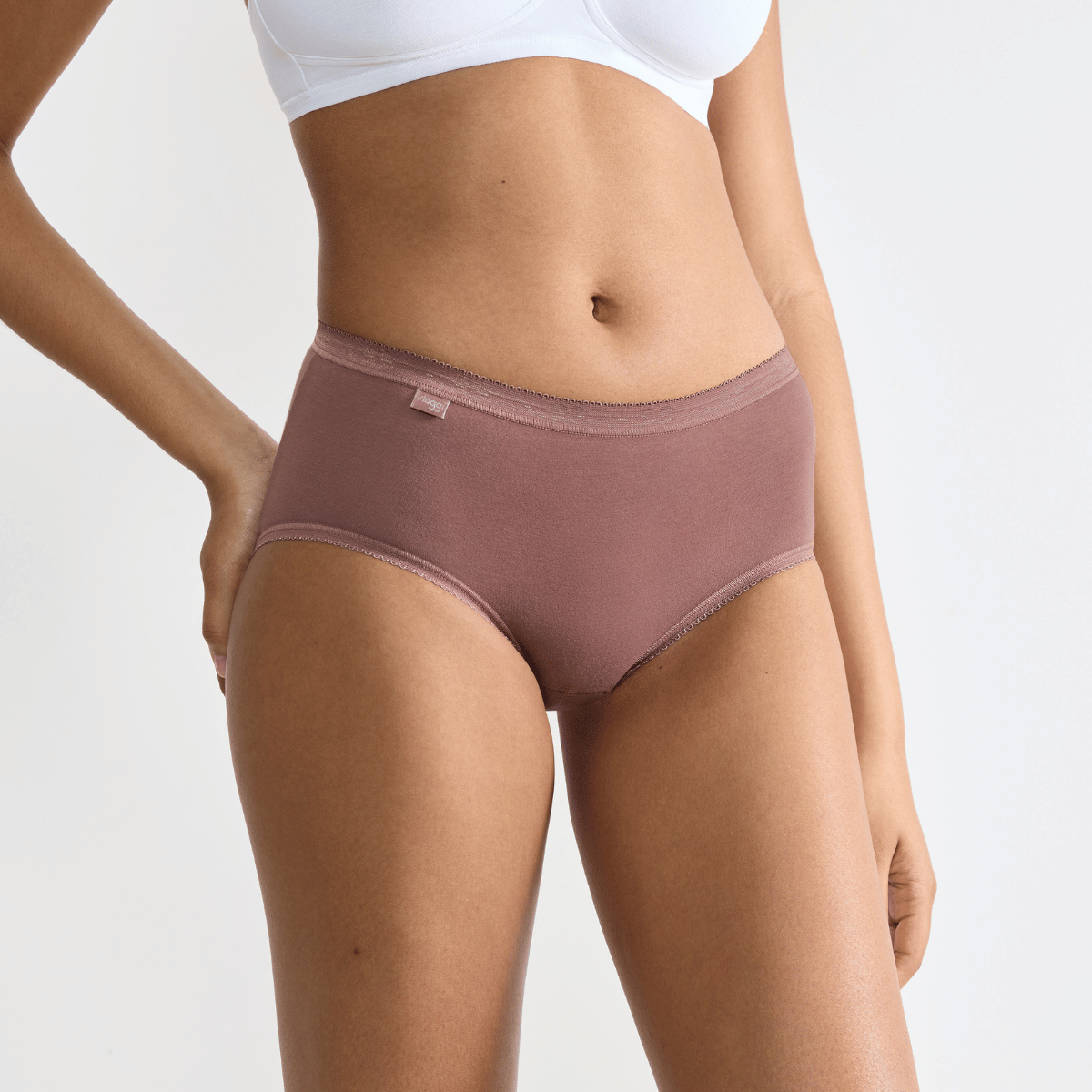 Sloggi Basic+ 3-pak midi trusse, multi - 10107163 - V016 - Multiple Colours