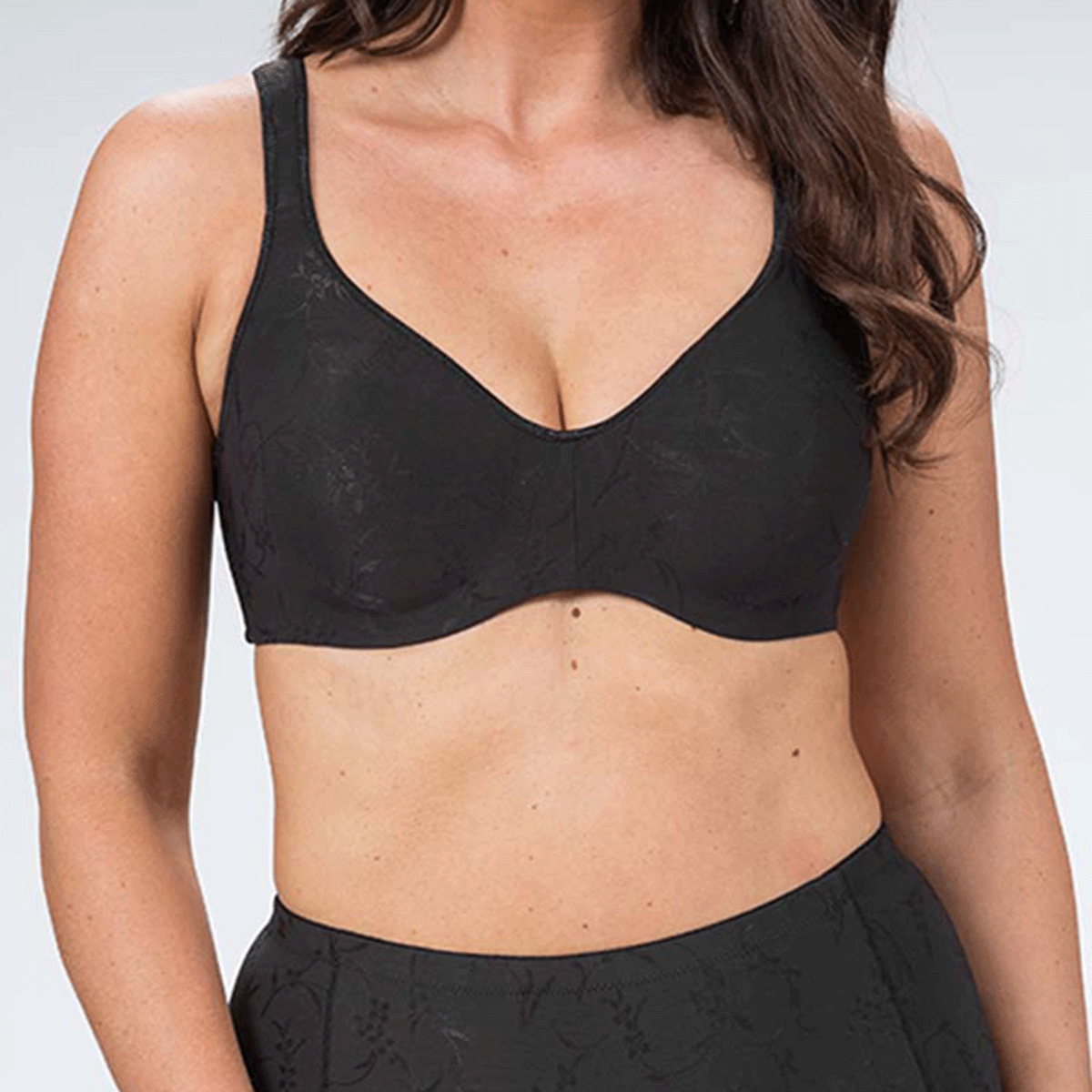 Trofé Ebba BH med bøjle, sort - 10115 - 1200 - Black