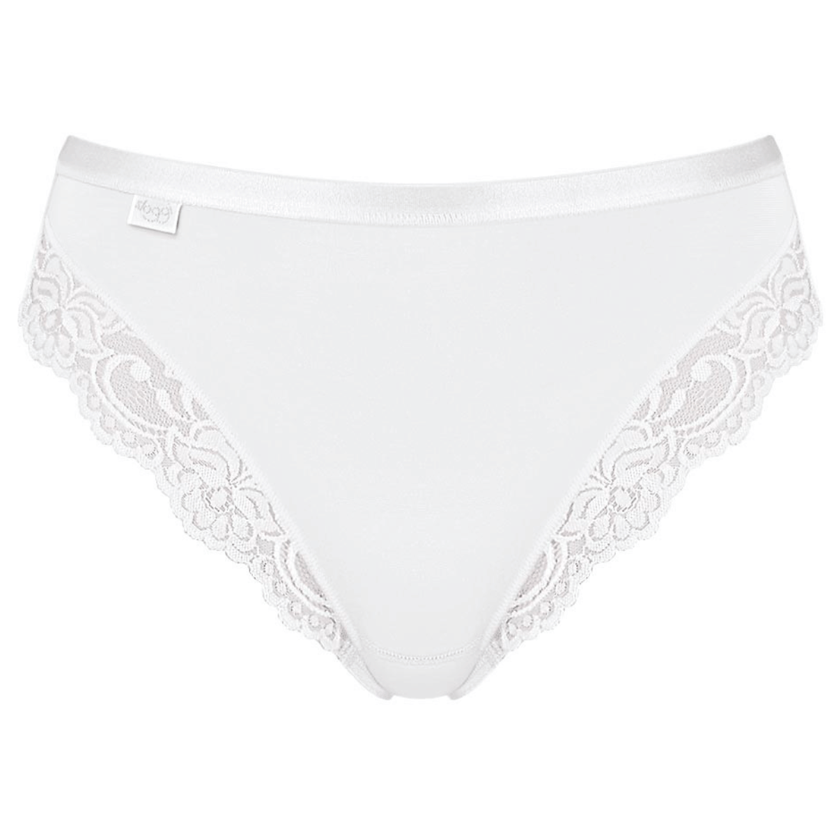 Sloggi Romance tai trusse, hvid - 10146354 - 0003 - White