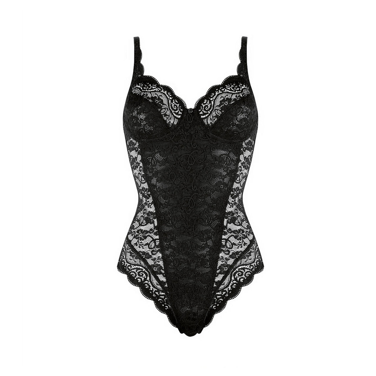 Triumph Amourette 300 BSW bodystocking, sort - 10152690 - 0004 - Black