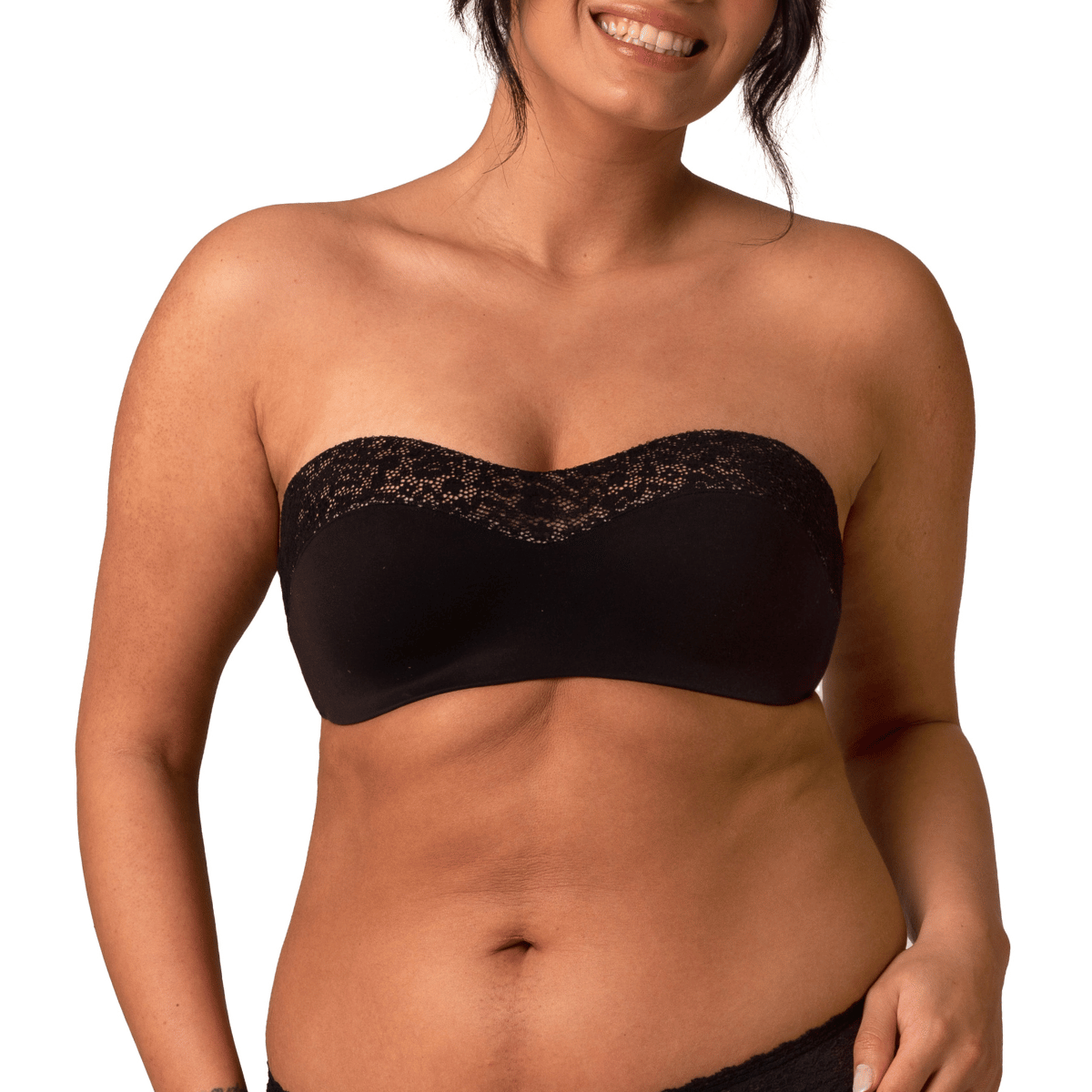 Royal Lounge Joy stropløs BH, sort - 1016-910 - 999 - Black