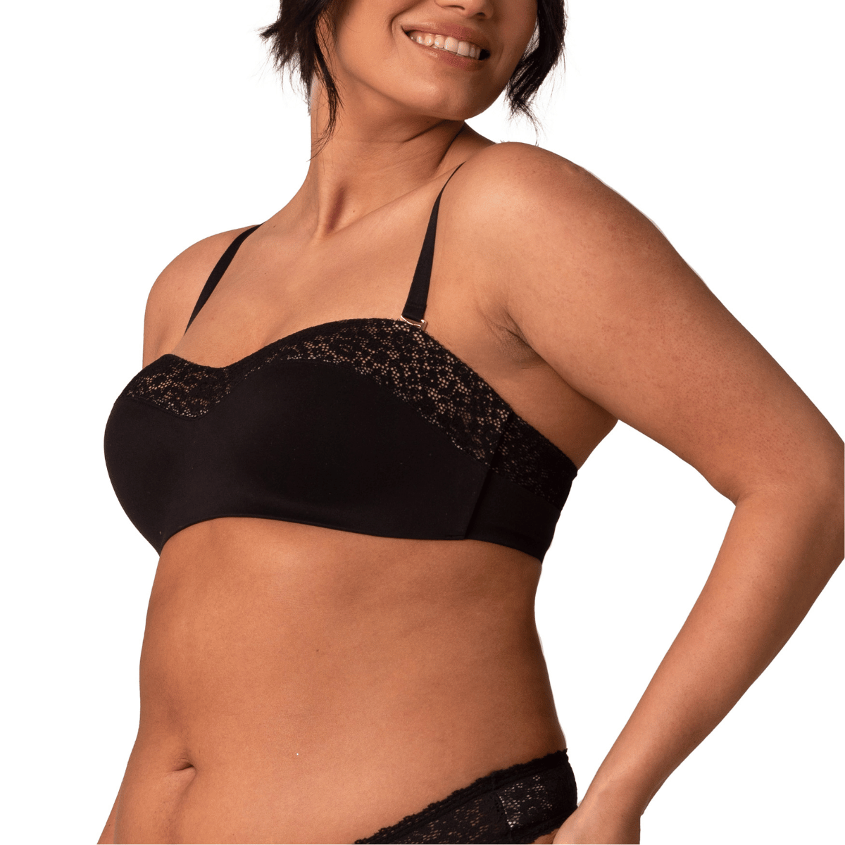 Royal Lounge Joy stropløs BH, sort - 1016-910 - 999 - Black