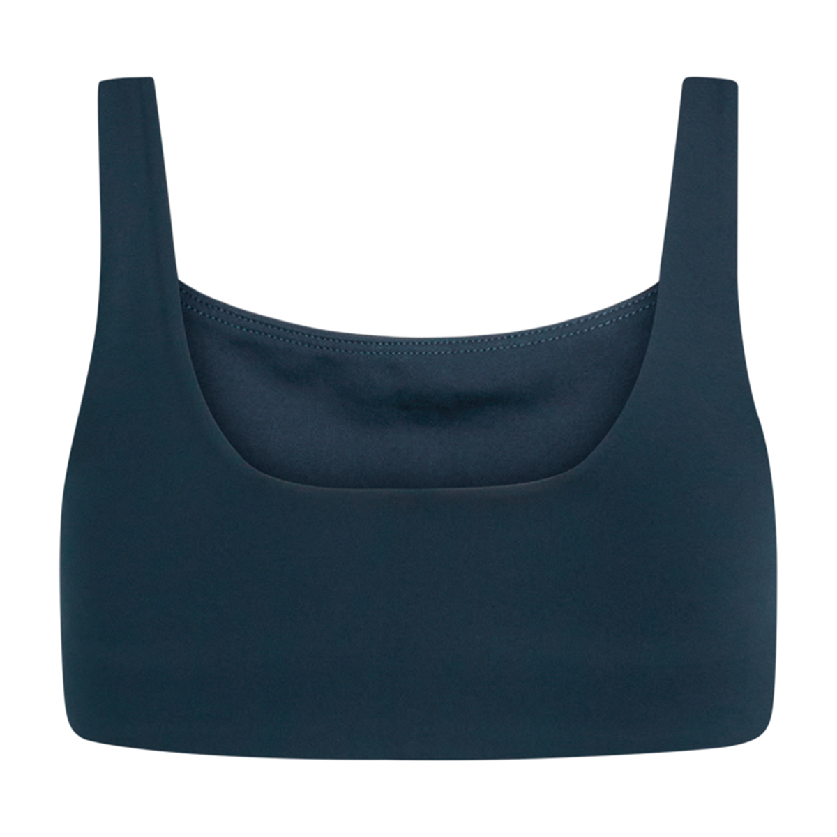 Girlfriend Collective Tommy Square sports BH, blå - 1016 - Midnight - Midnight