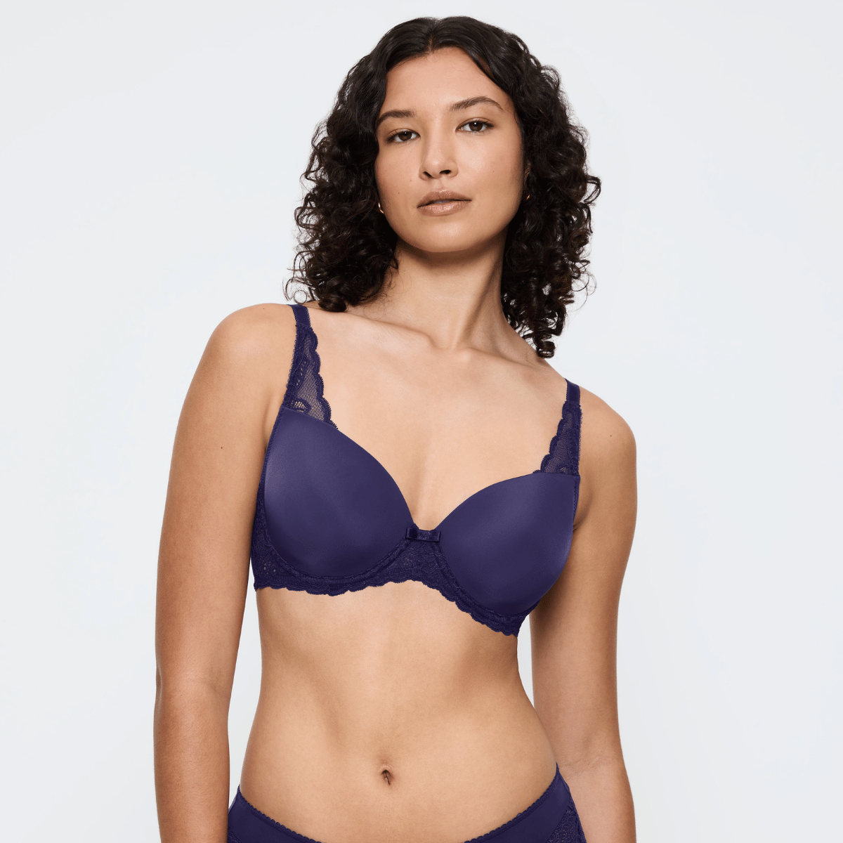 Triumph Amourette Spotlight WHP BH med bøjle, lilla - 10181644 - 00TS - Prussian Blue