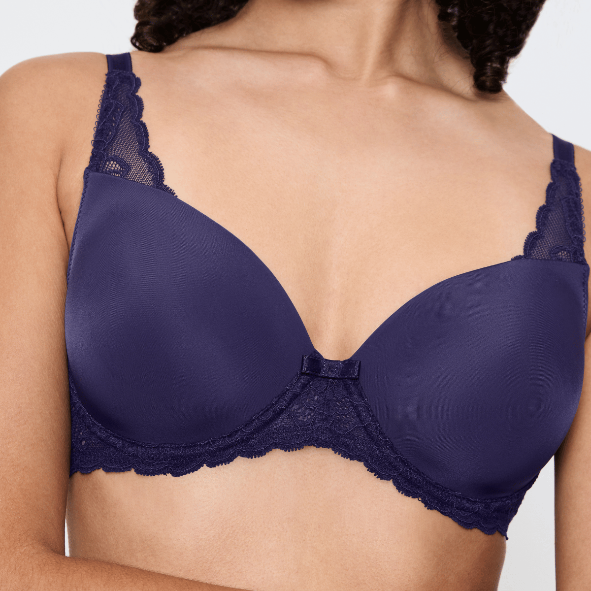 Triumph Amourette Spotlight WHP BH med bøjle, lilla - 10181644 - 00TS - Prussian Blue