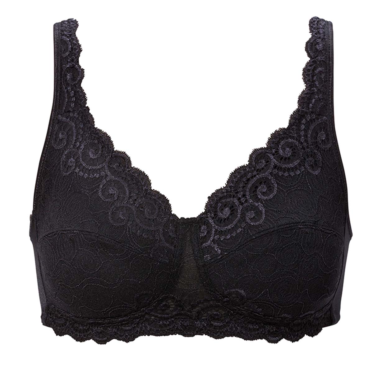 Trofé Livia BH uden bøjle, sort - 10186 - 1200 - Black