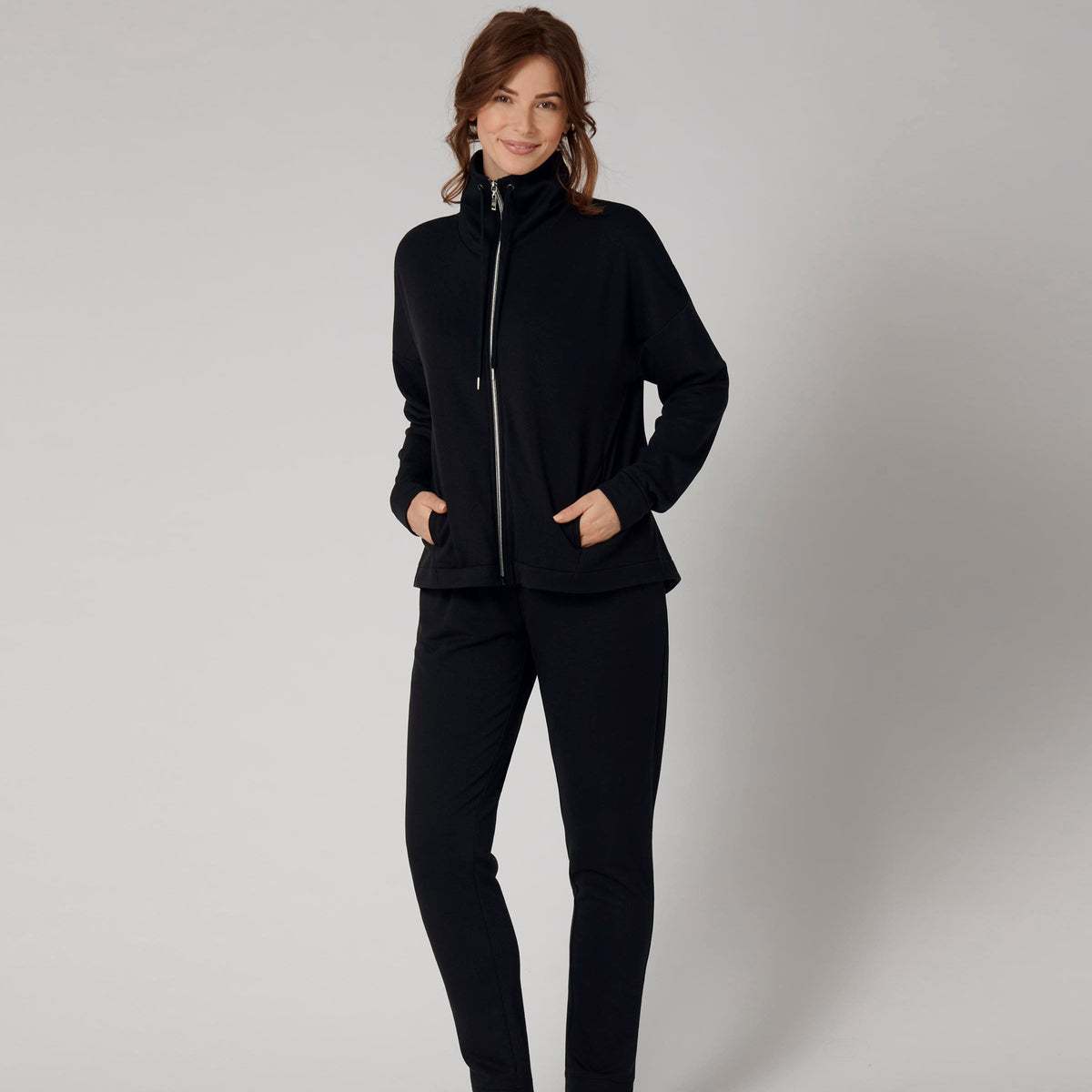 Triumph Thermal sweatshirt, sort - 10209582 - 0004 - Black