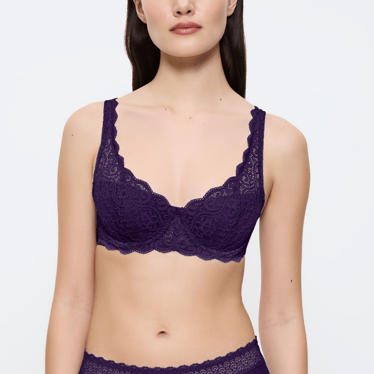 Triumph Amourette WHP BH med bøjle, lilla - 10209584 - 00EH - Royal Purple