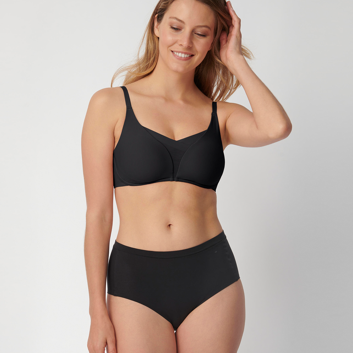 Triumph Smart Natural maxi trusse, sort - 10211539 - 0004 - Black