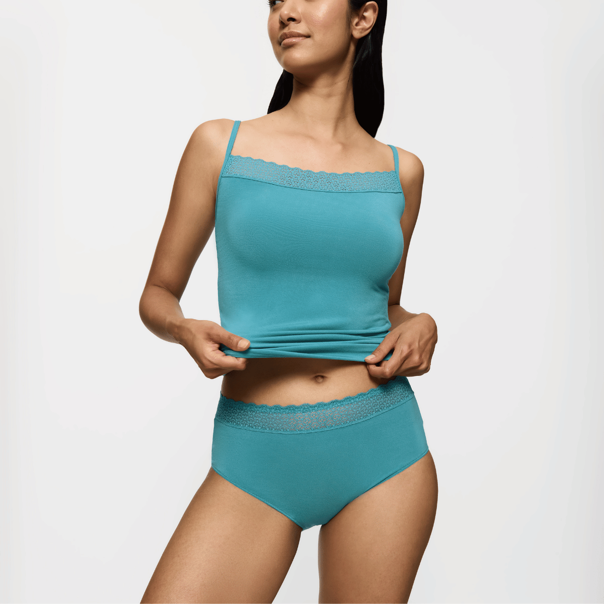 Triumph Feel Of Modal midi trusse, turkis - 10214399 - 1597 - Quiet Turquoise