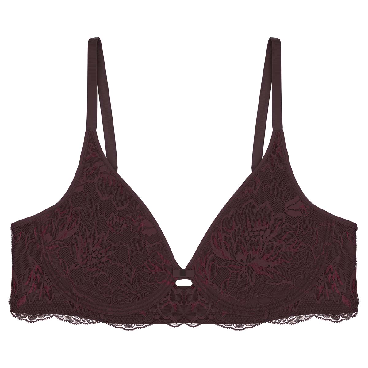Triumph Amourette Charm T W02 BH med bøjle, bordeaux - 10214458 - 00EG - Burgundy