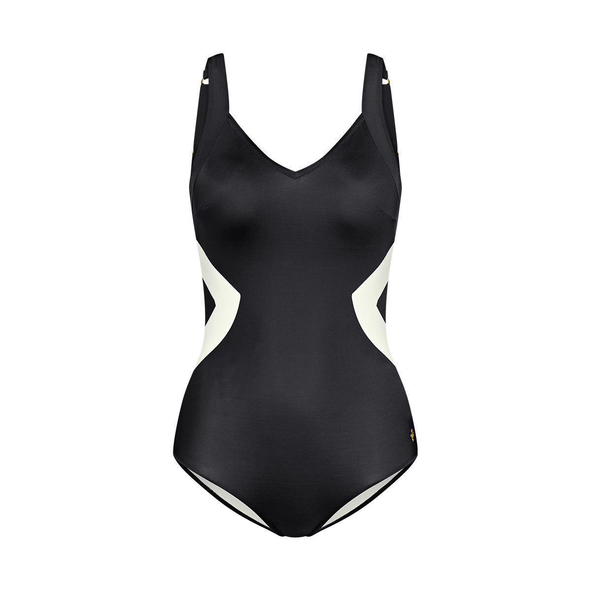 Triumph Summer Allure badedragt uden bøjle, sort - 10214522 - M016 - White - Dark Combination