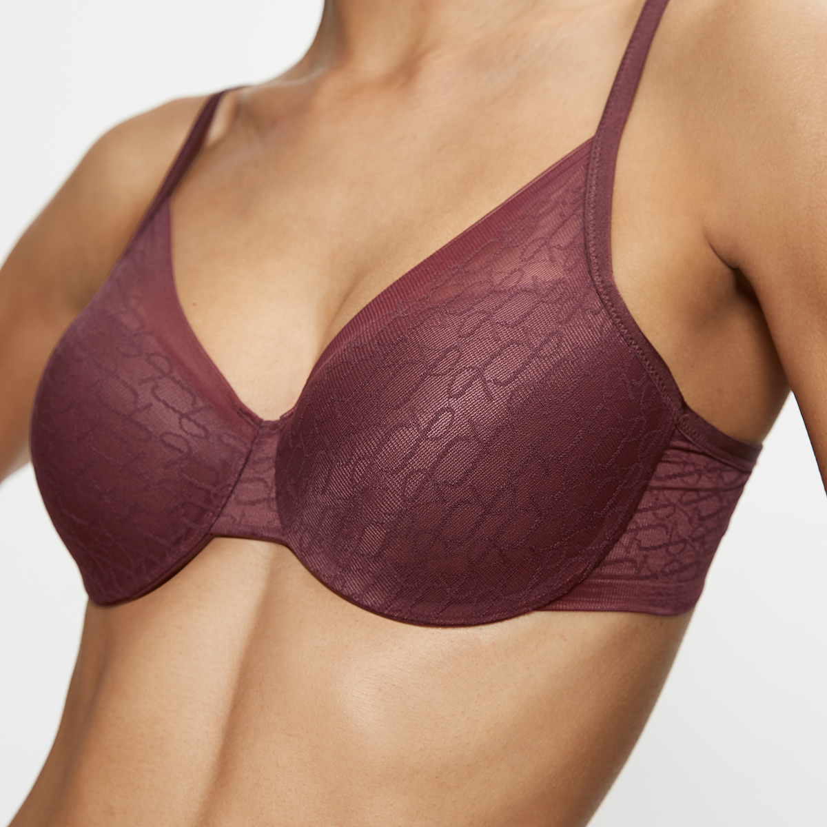 Triumph Signature Sheer WHP BH med bøjle, brun - 10215948 - 7572 - Decadent Chocolate