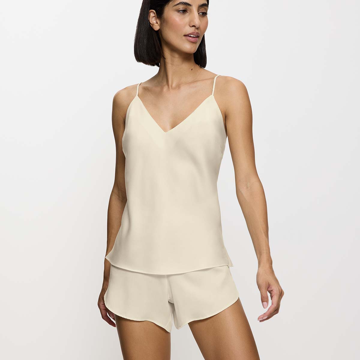 Triumph Silky Sensuality pyjamas, natural - 10216532 - 1595 - Ecru White
