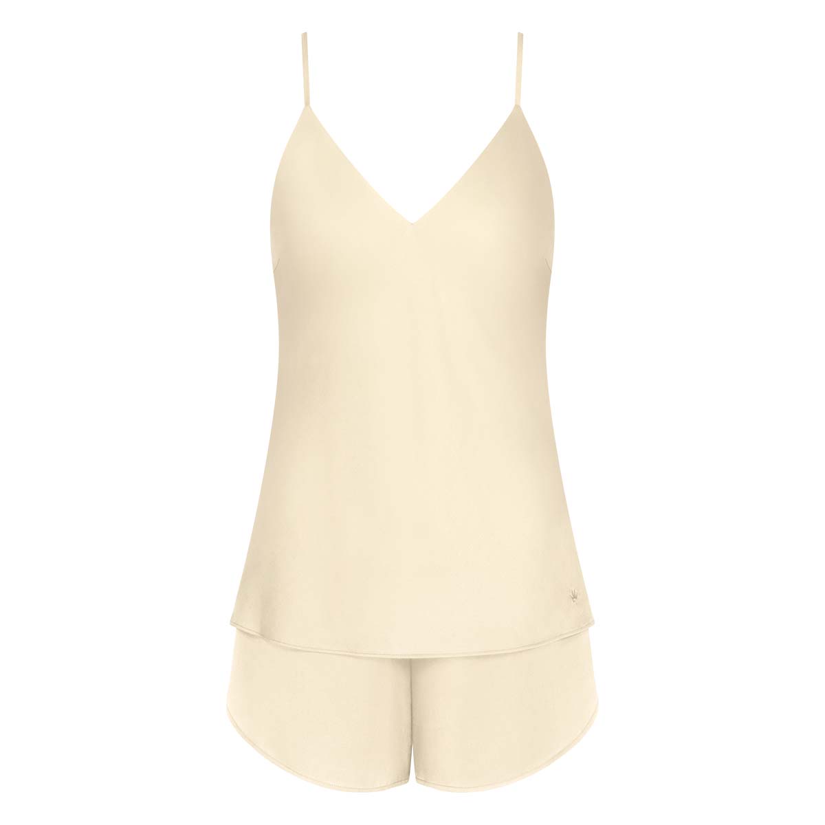 Triumph Silky Sensuality pyjamas, natural - 10216532 - 1595 - Ecru White