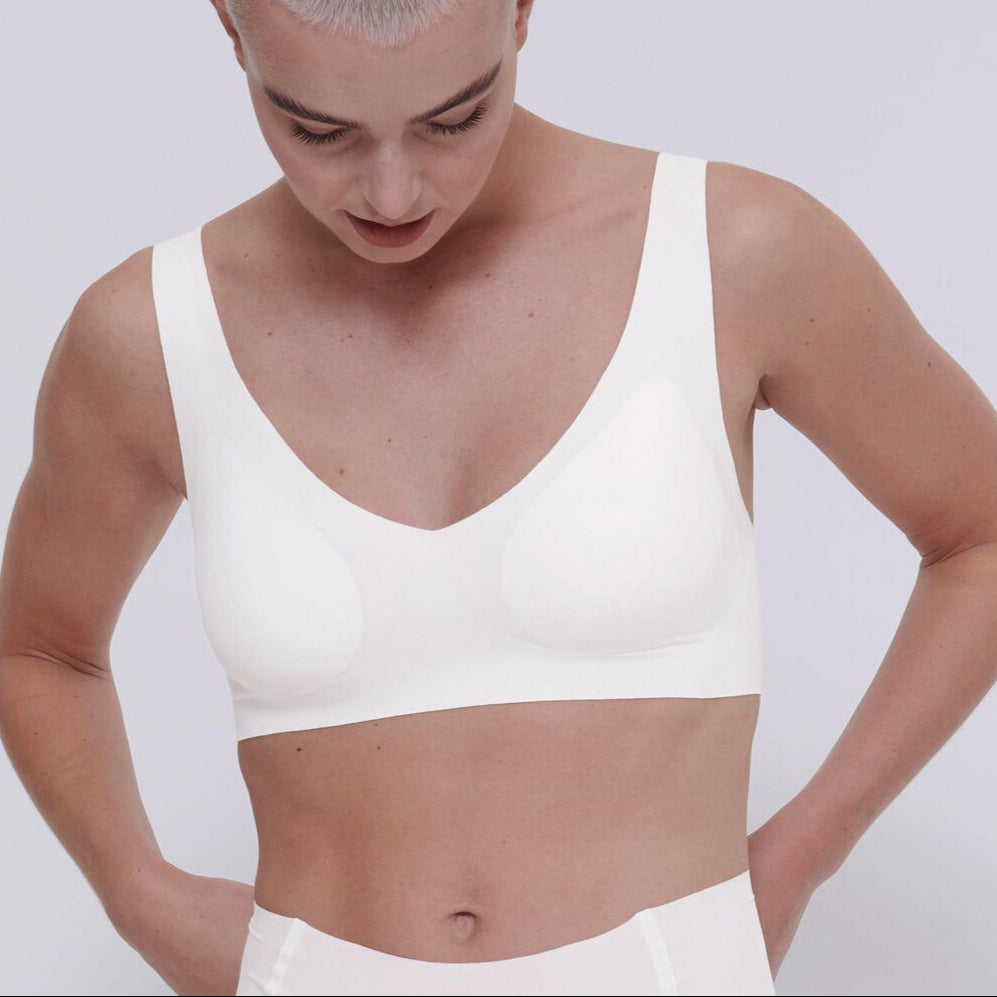 Sloggi Zero Feel 2.0 bralette BH, natural - 10217728 - 00GZ - Silk White