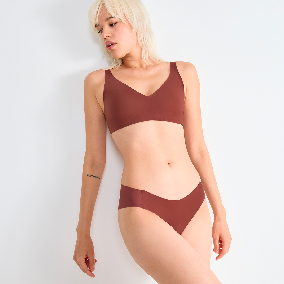Sloggi Zero Feel 2.0 tai trusse, brun - 10217838 - 7505 - Burnt Henna