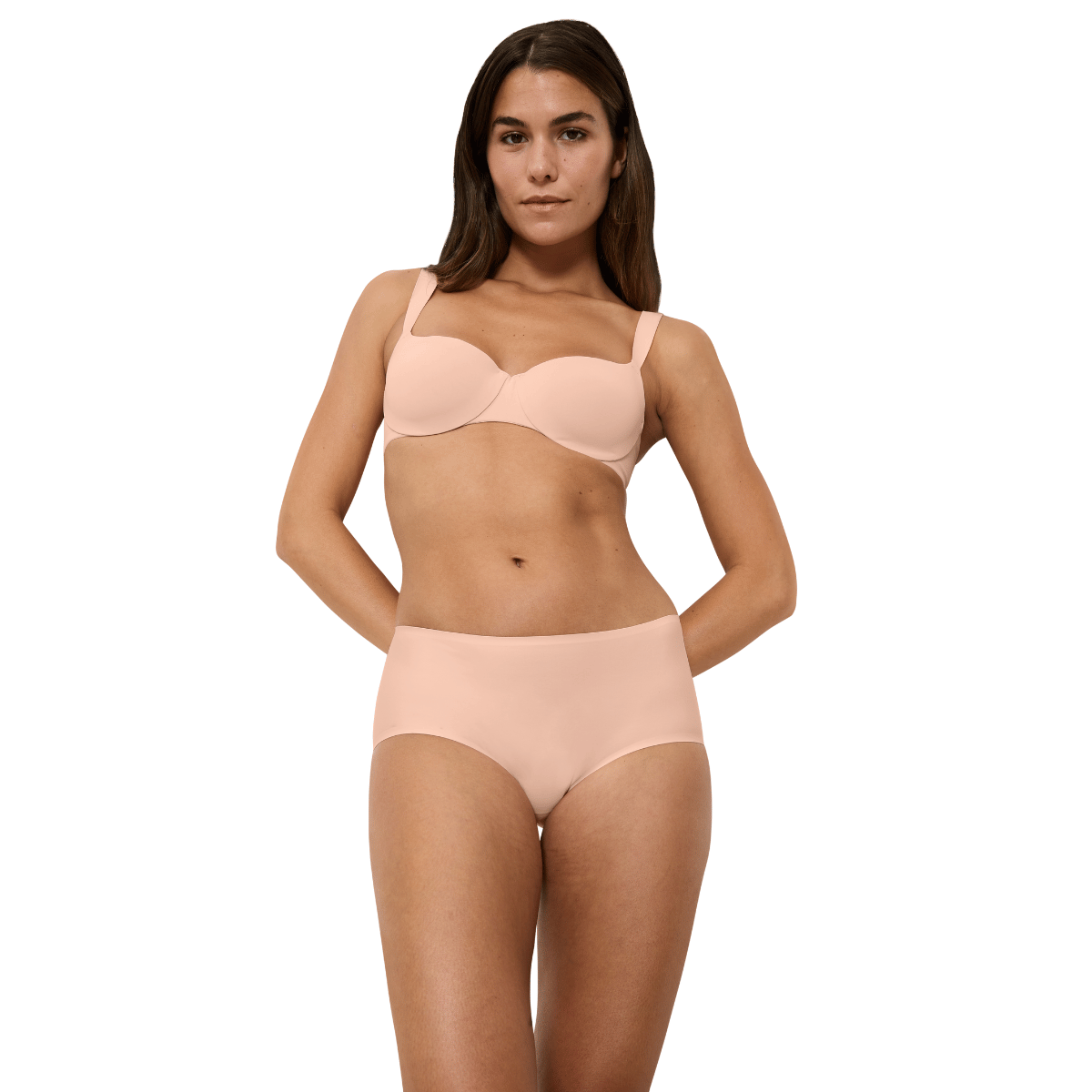 Triumph Body Make-Up Illusion BH med bøjle, lyserød - 10217849 - 7835 - Powder Blush