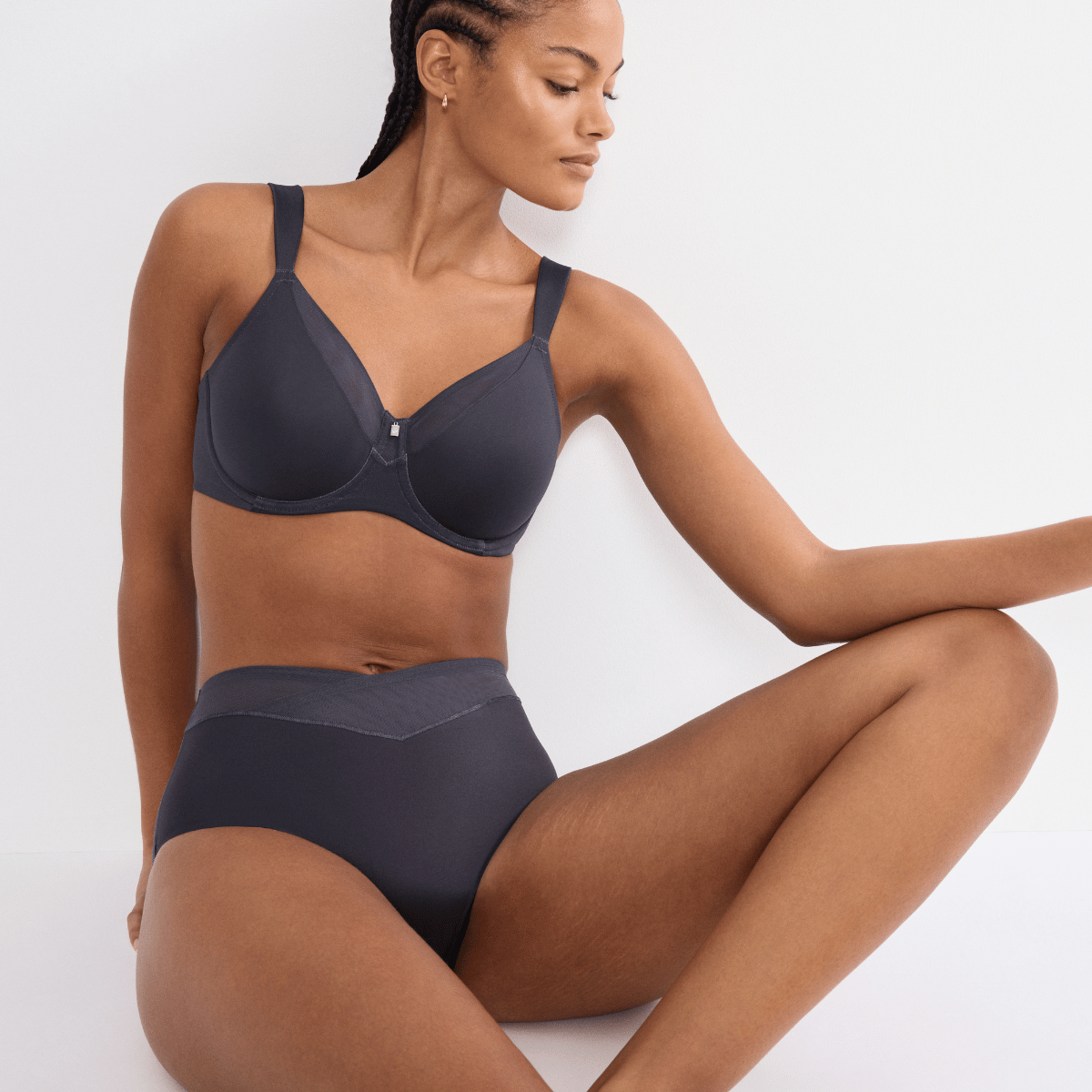 Triumph True Shape Sensation W01 BH med bøjle, grå - 10218201 - 00JO - Ink Gray