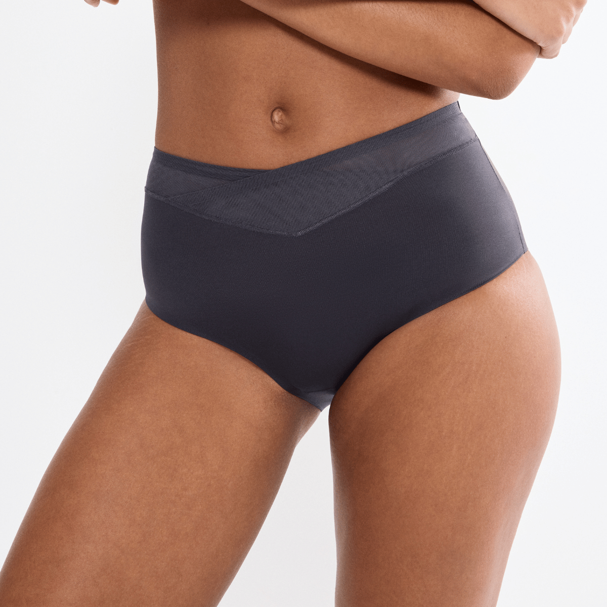 Triumph True Shape Sensation maxi trusse, grå - 10218231 - 00JO - Ink Gray