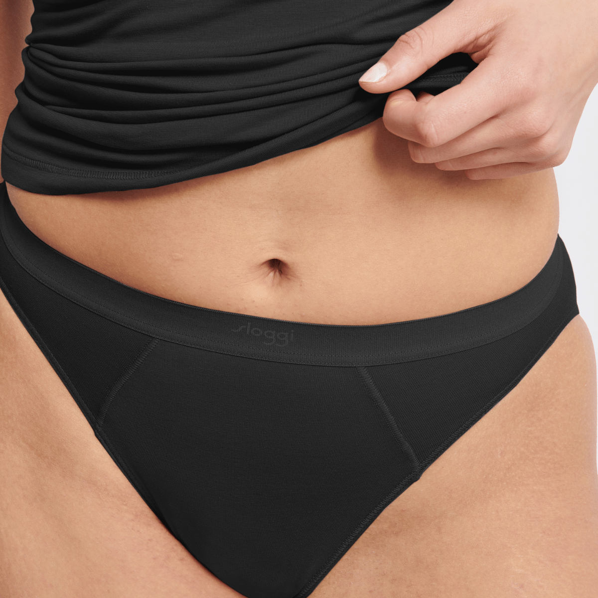 Sloggi Ever Ease tai trusse, sort - 10219658 - 0004 - Black