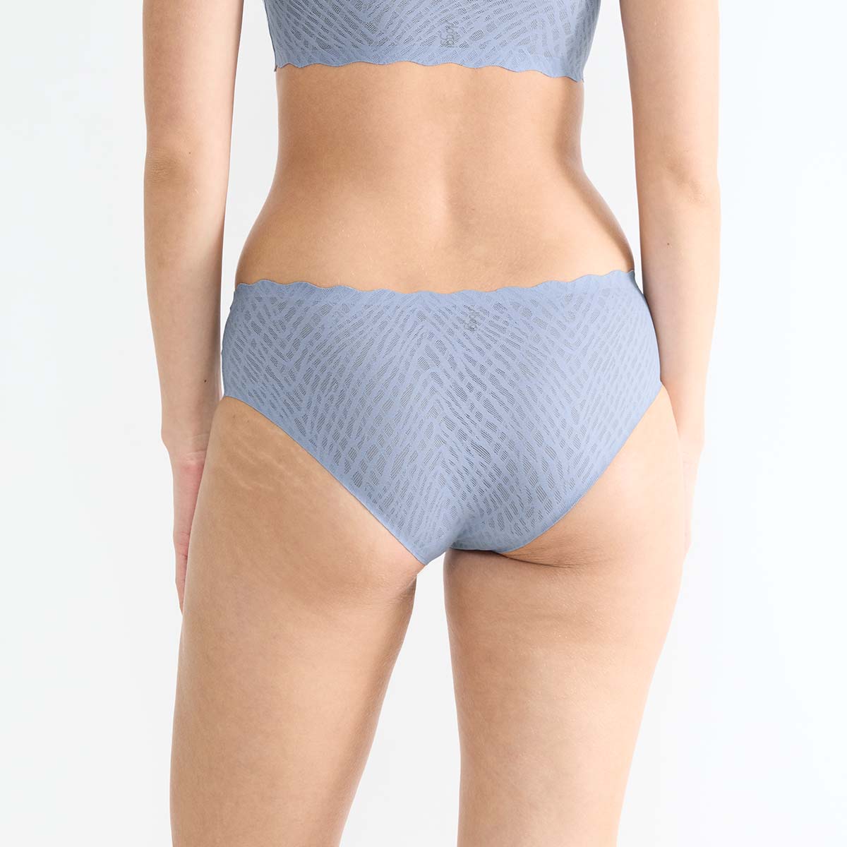 Sloggi Zero Feel Bliss hipster trusse, blå - 10219689 - 00PP - Bluish Gray