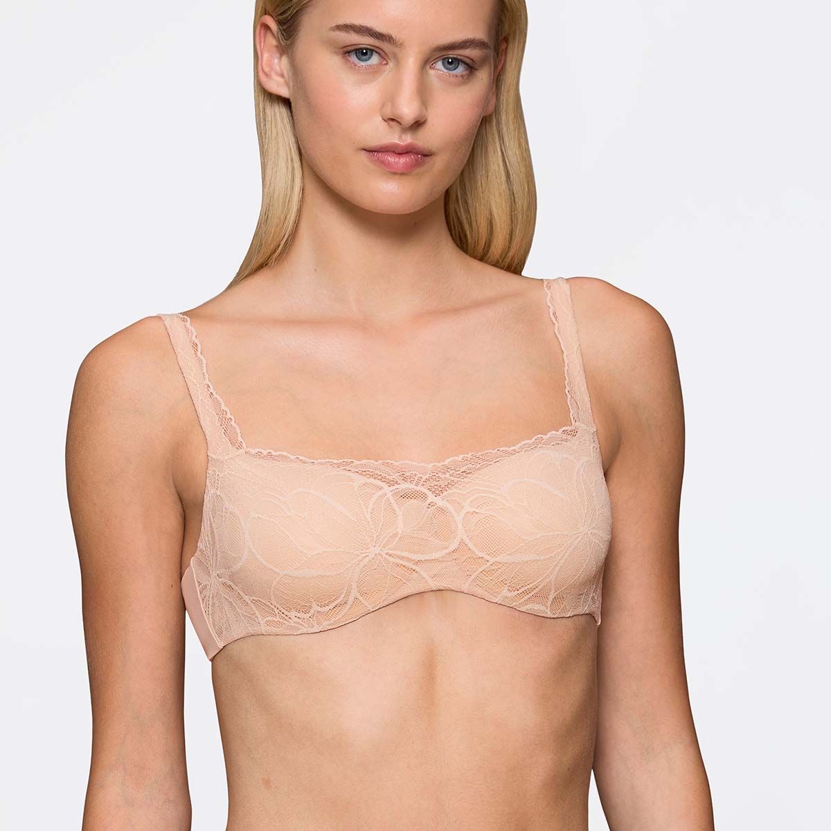 Triumph Body Make-Up Illusion Lace balconette BH, beige - 10219845 - 00NZ - Nude Beige