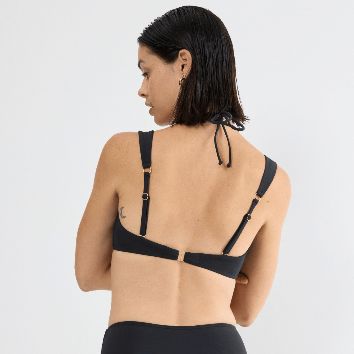 Triumph Summer Twist DP bikini top uden bøjle, sort - 10222253 - 0240 - Black