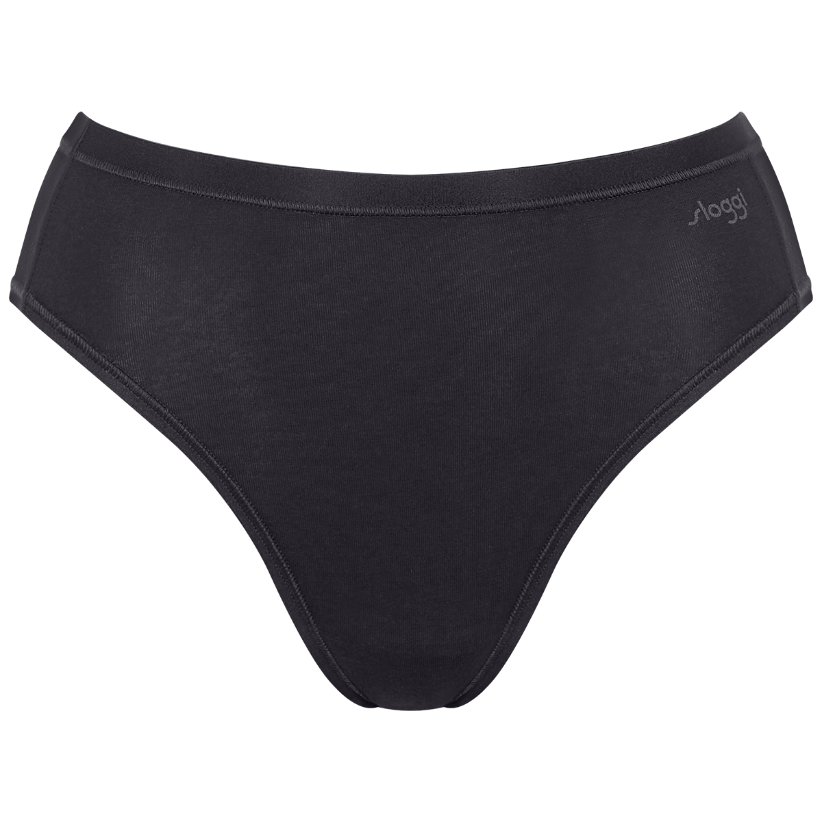 Sloggi Go Daily Cotton 3-Pack tai trusse, sort - 10222331 - 0004 - Black