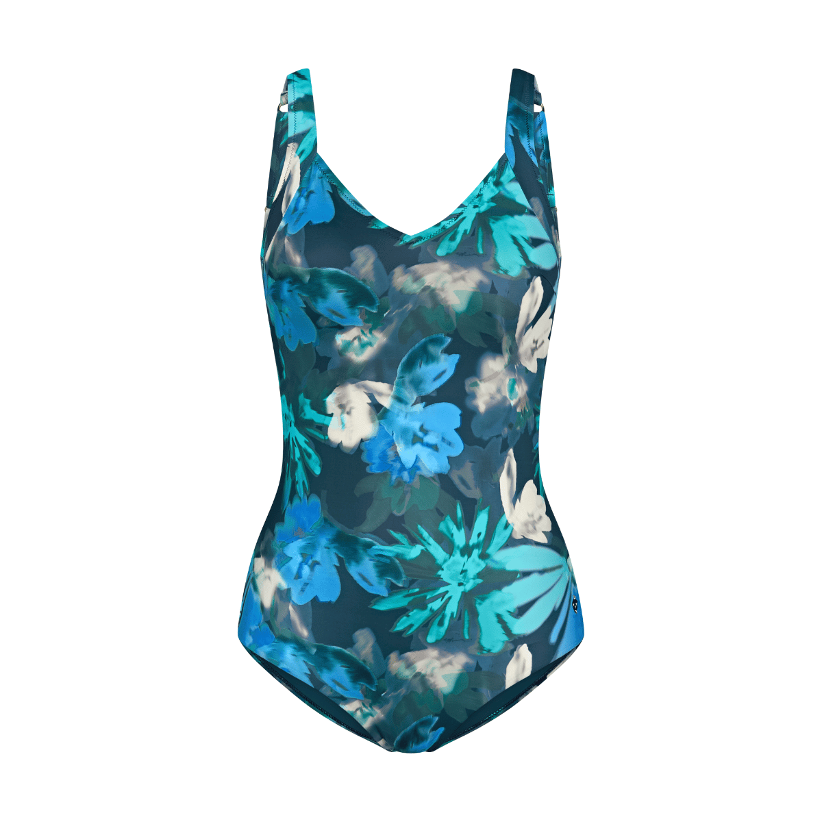 Triumph Summer Fleur badedragt uden bøjle, multi - 10222342 - M025 - Turquoise-Dark Combination