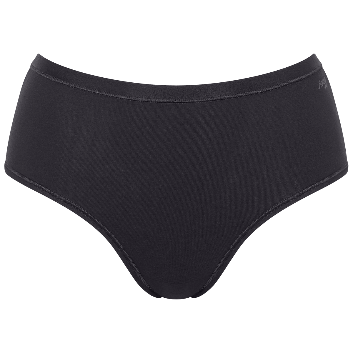 Sloggi Go Daily Cotton 3-Pack midi trusse, sort - 10222325 - 0004 - Black