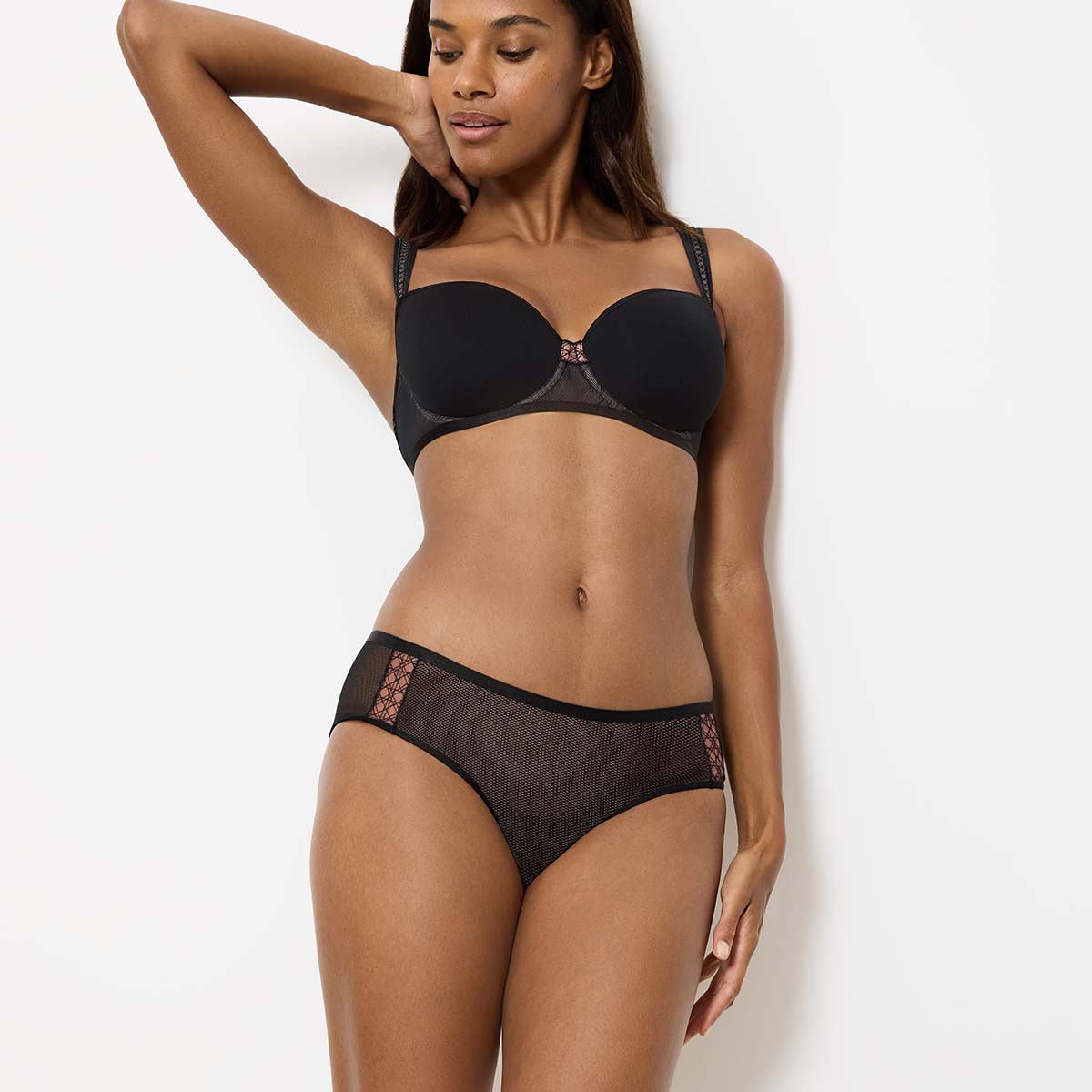 Triumph Palina Cosmic Heartbeat WHP BH med bøjle, sort - 10222463 - 0004 - Black