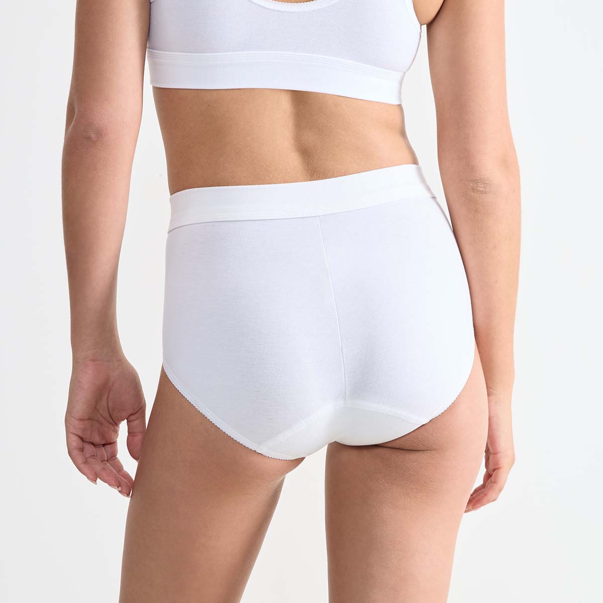 Sloggi Double Comfort maxi trusse, hvid - 10222805 - 0003 - White