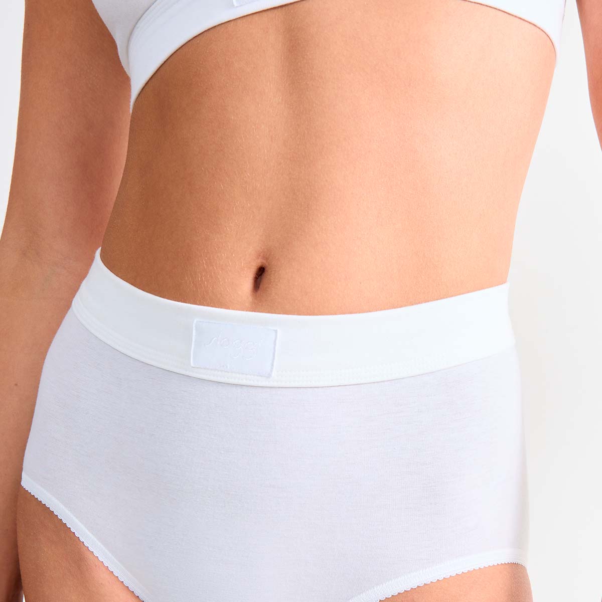 Sloggi Double Comfort maxi trusse, hvid - 10222805 - 0003 - White